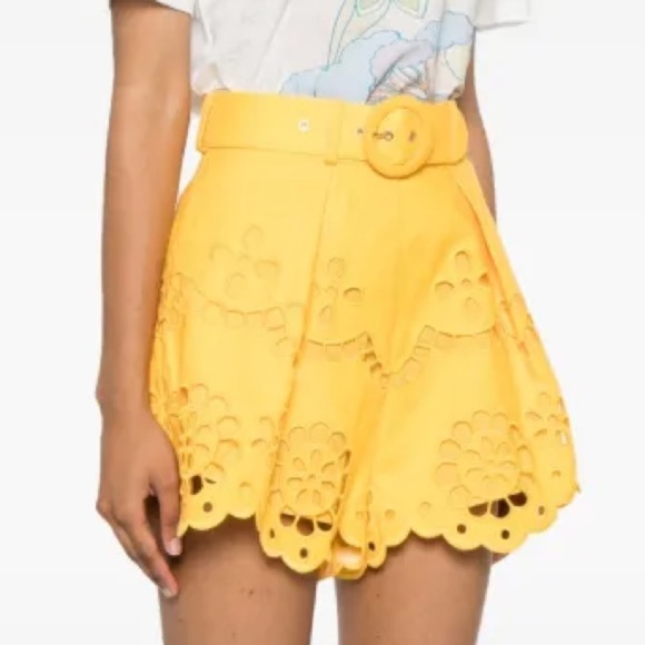 Zimmermann Pop Embroidered Shorts - Picture 4 of 11